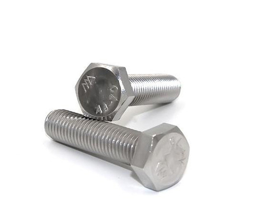 China Hexagonal Stainless Steel Hex Bolts , UNC A2-70 A4-70 Partially Threaded Bolt supplier