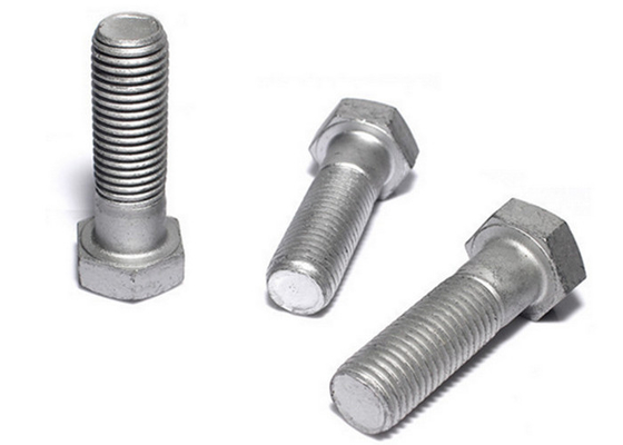 China Wear Resistant Hex Washer Head Bolt Cold Forging / Hot Forging Process supplier