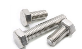 China Full Thread Stainless Steel Hex Bolts Cold Forging / Hot Forging Process supplier