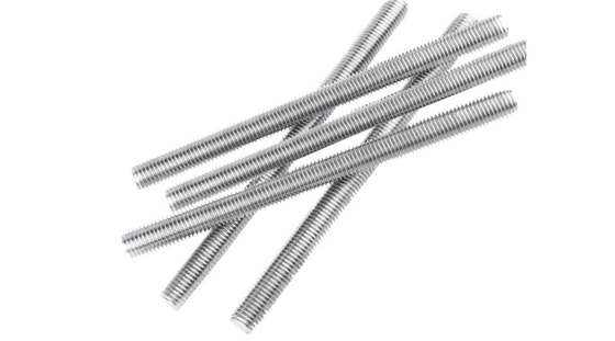China DIN975 Stainless Steel Threaded Rod , Grade 4.8 Galvanized All Thread Rod supplier
