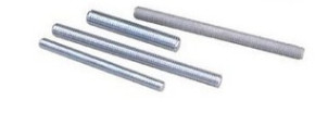 China Galvanized ASTM 1045 Threaded Steel Rod Gr 8.8 With Threaded Ends Free Sample supplier