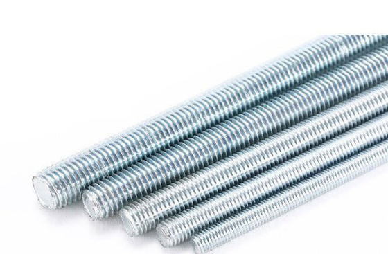 China M4-M36 HDG Stainless Steel Threaded Rod Grade 4.8 Carbon Steel Material supplier