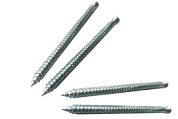 China Round Steel Flat Head Concrete Screws High Hardness Corrosion Resistance supplier