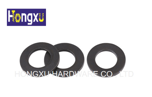China DIN125 Customized M6 - M36 Round Flat Washers 8 Grade Blackened High Strength supplier