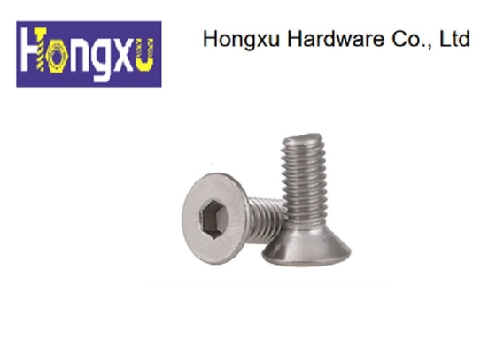 China 304 stainless steel din7991 countersunk head hexagon socket head screw hexagon socket flat machine bolt can be customize supplier