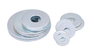 DIN9021 Silver Zinc Plated Flat Washer Wear Resistant SS304 / SS316 Grade supplier