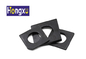 Din434 U - Shaped Square Beveled Washers With 2 Parallel Grooves In Black supplier