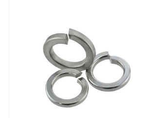 China Silver Steel Spring Washer , M3-39 Din127b Spring Washer Long Life Span supplier