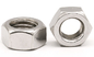 DIN934 Stainless Steel Hex Nut Diameter M3-M60 Gr 4 / Gr 6 / Gr 8 Grade supplier