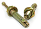 Flange Head Hex Bolt Sleeve Anchor , Yellow Zinc Plated Concrete Sleeve Anchors supplier